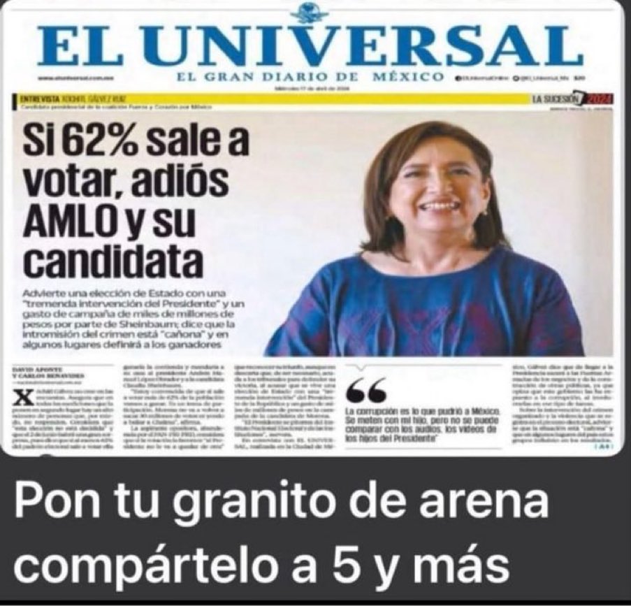 cecilia63179379's tweet photo. Salgamos
Todos a votar !!!!!! https://t.co/r7r2ch0UXE
