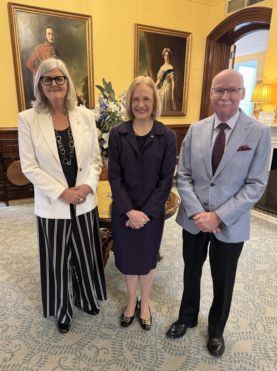 Her Excellency and Professor Nimmo hosted a luncheon at Government House for the Governor-General designate of Australia, Ms Samantha Mostyn AO.