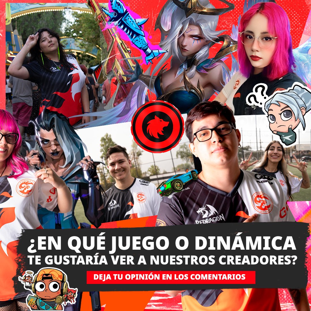 DÓNDE NOS QUIEREN VER EN ACCIÓN? 🔥

Necesitamos su ayuda para nuestra próxima aventura con Flowolf.

Déjennos sus ideas en los comentarios y prepárense!.

¡Con <a href="/flowolf_gg/">Flowolf</a>  vamos a divertirnos juntos como nunca! 🚀