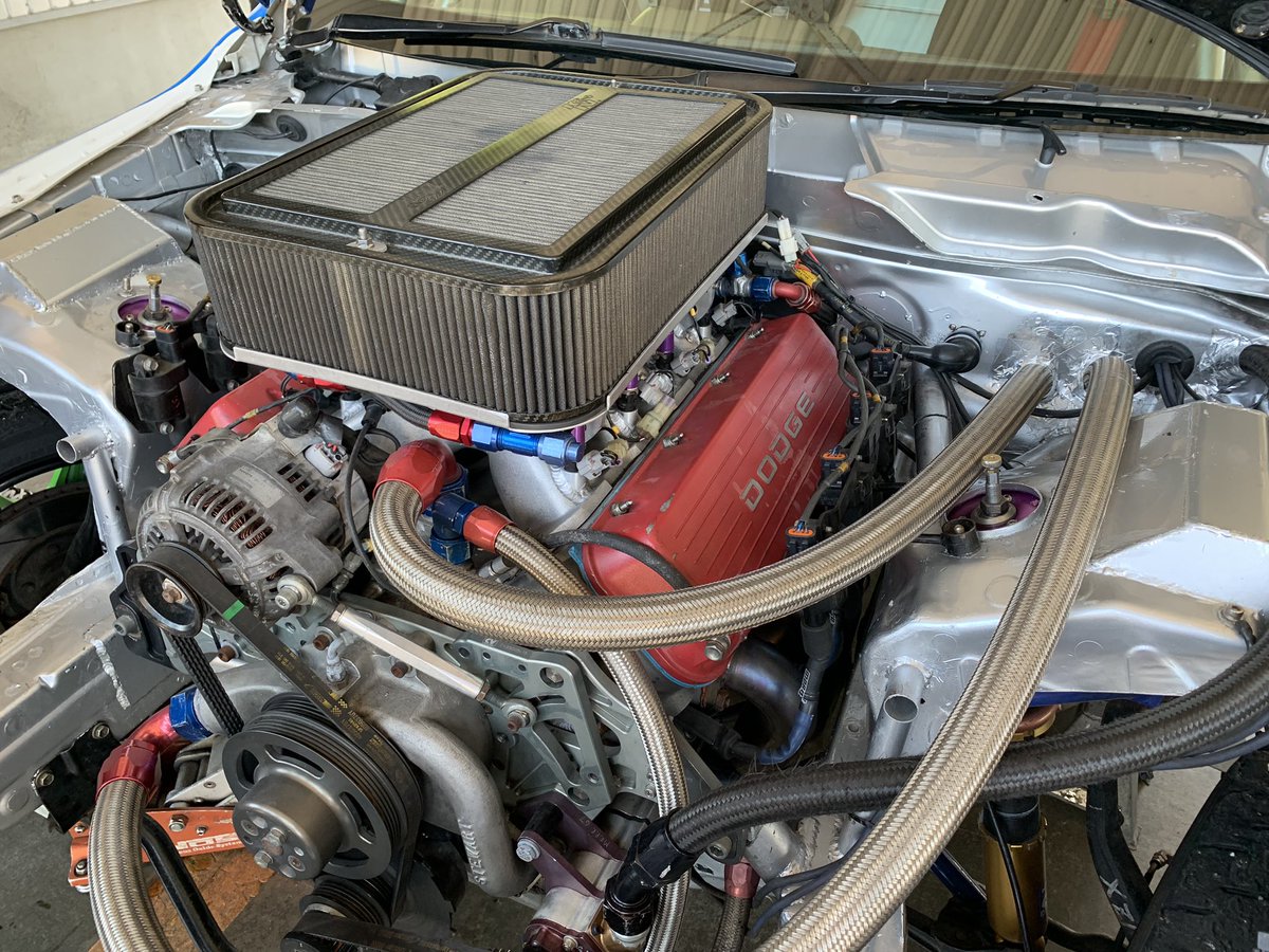 87 齋藤太吾選手のマシンはアルテッツァ…ですが、中身はだいぶ様子が