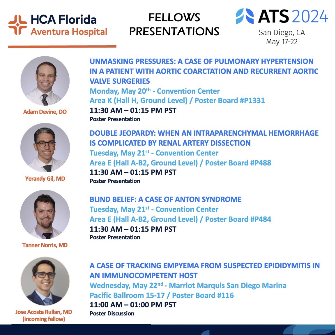 Say hello to my fellows #ATS2024 !!!! 🤲 @atscommunity @accpchest @ATSMedEd @atsearlycareer @AnnalsATS @ATSBlueEditor @ATSScholar @ATS_Assemblies @ATS_RCMB @AJRCMB