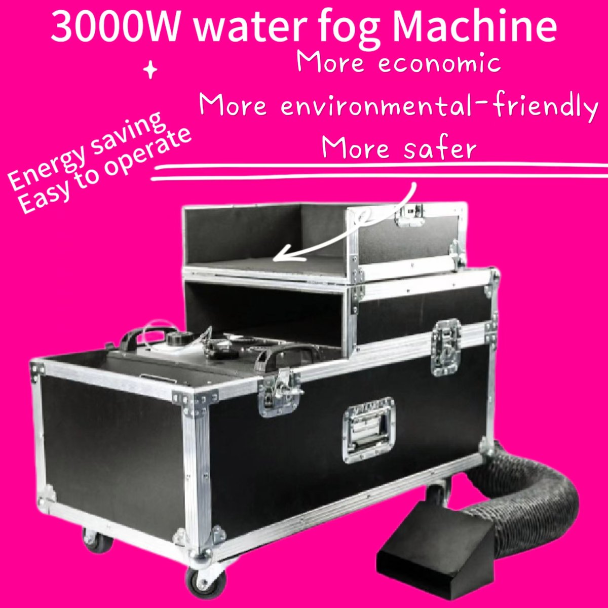 3000W Water Fog Machine
Cooling system: imported big fans, more silent.
Lock: Butterfly interlock, waterproof and safer.
#OEM#ilumina#frete#promo#blackfriday#iluminar#entretenimento#iluminadores#festas#iluminarbelem#eventos#palco#iluminarfortaleza#showscratch