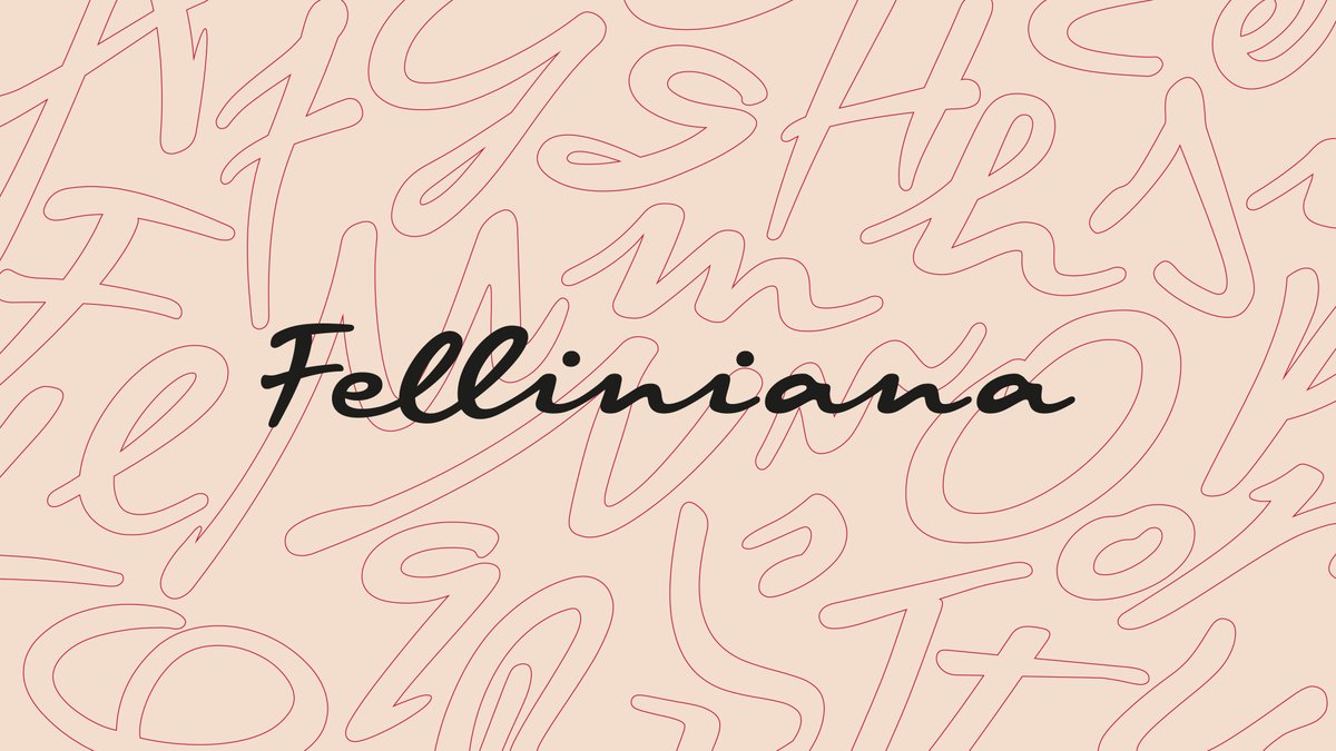 Cappelli Identity Design @appellidesign - Ri-Tratto Rosso: Celebrating 100 Years Of Federico Fellini’s Legacy worldbranddesign.com/ri-tratto-ross… . #branding #brandidentity #branddesign #graphicdesign #typography #worldbranddesign #worldbranddesignsociety