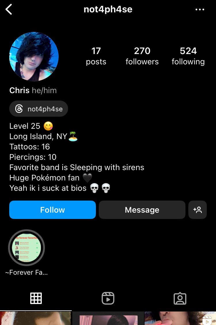 He blocked me