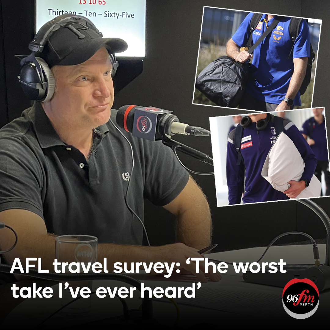 After WA clubs requested another home game each, the feedback from the AFL is that travel isn't a big deal and players are at 'no disadvantage'. Barra was not impressed | 🎧  Listen here >> bit.ly/4bDxlJl
#clairsyandlisa @adrianbarich #perth #AFL #podcast