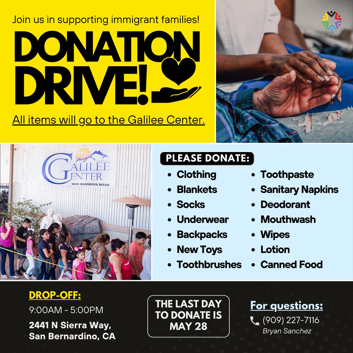 U.S. CPB is celebrating 100 years of targeting asylum-seekers, losing the "war" on drugs, and wasting tax-payer dollars. So, to demonstrate our community's resilience and denounce the agency, WE'RE HOSTING A DONATION DRIVE to support immigrants in our community  ❤️‍🔥✊ Ends May 28.