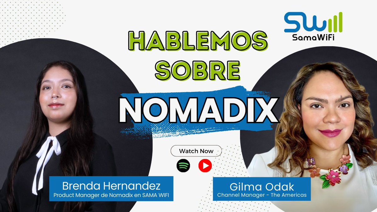 🎙 ¡Descubre el mundo más allá de los #Gateways con @Nomadix en nuestro próximo podcast, presentado por #Samawifi!  Sumérgete en la fascinante historia de #Nomadix, una empresa que va más allá de la conectividad convencional.  🎧 ¡Espéralo! 🎧