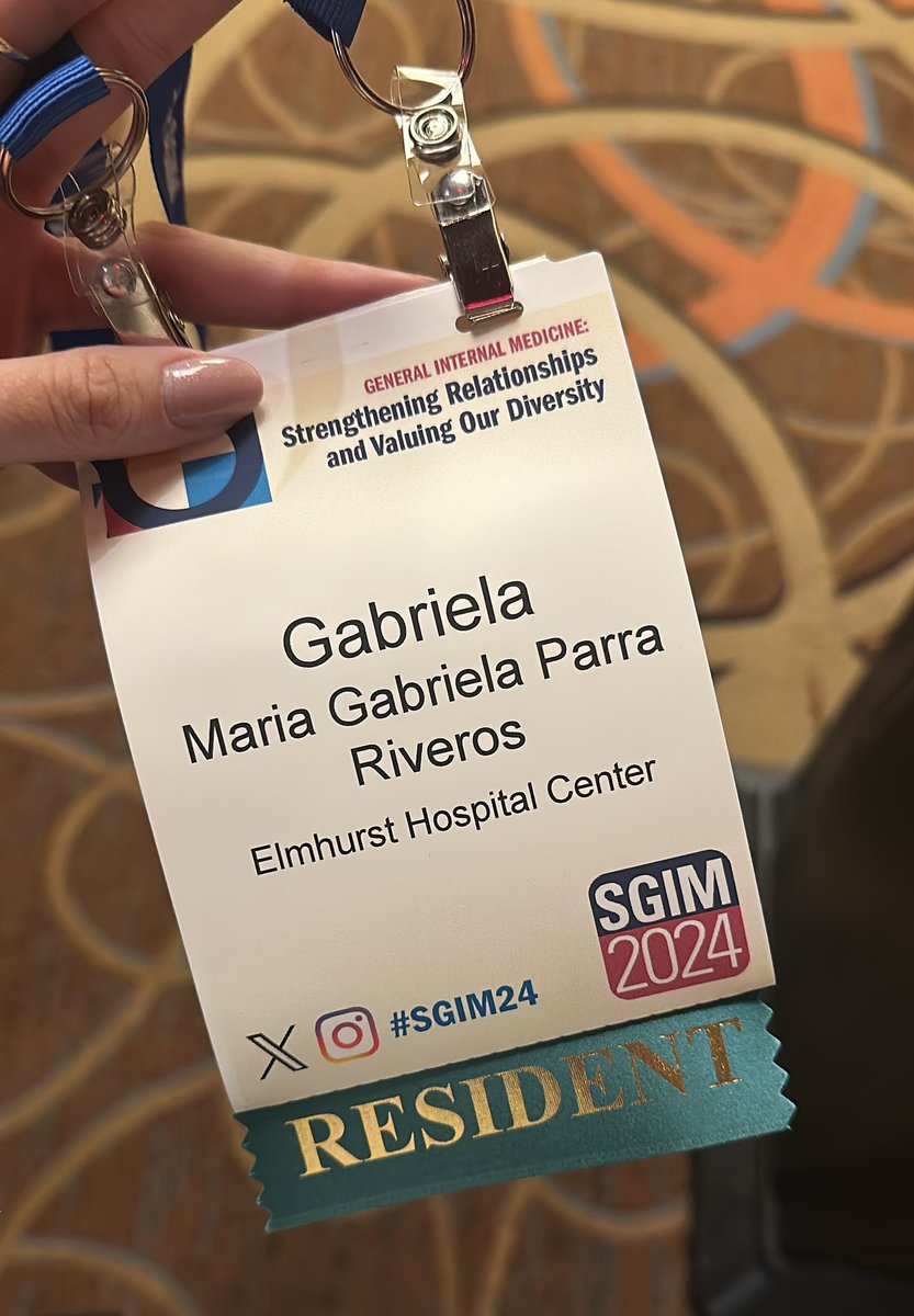 Gabriela Parra, MD (@gabrielaparramd) on Twitter photo Super excited to be part of #SGIM24 🤓👩🏻⚕️🙌🏼 <a href="/SocietyGIM/">Society of General Internal Medicine (SGIM)</a> Super excited to be part of #SGIM24 🤓👩🏻⚕️🙌🏼 <a href="/SocietyGIM/">Society of General Internal Medicine (SGIM)</a>