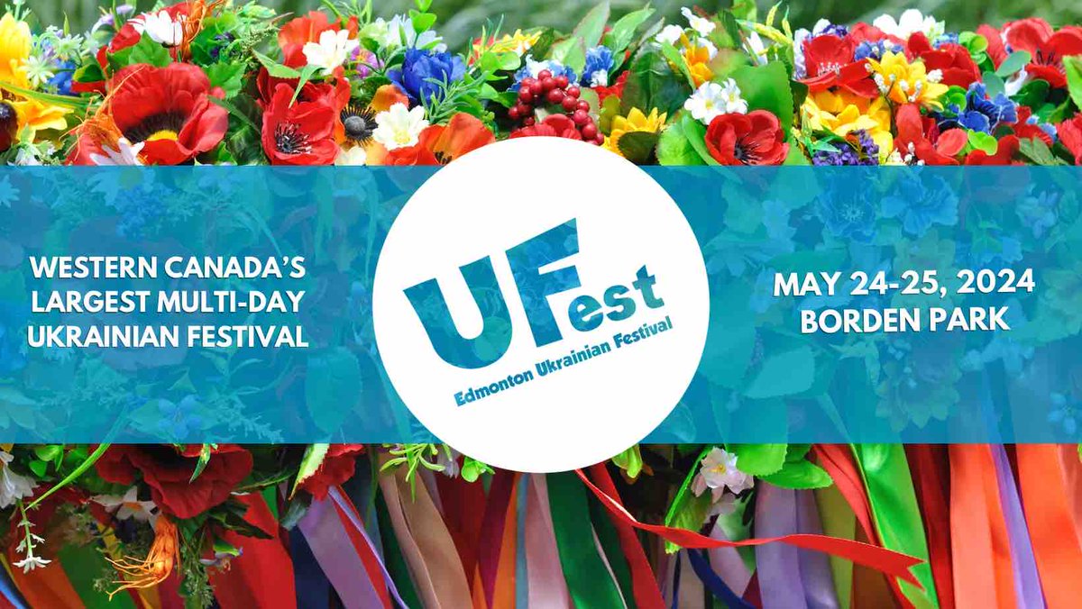 UFest на підході! Хто з нетерпінням чекає на вихідні, сповнені української музики, танців, мистецтва та багато іншого? 🎶💃🎨 T-8 days until #UFest2024 🇺🇦 

#UFest #UFestYEG #yeg #yegcommunity #yegevents #yegfestival #ukrainianfestival