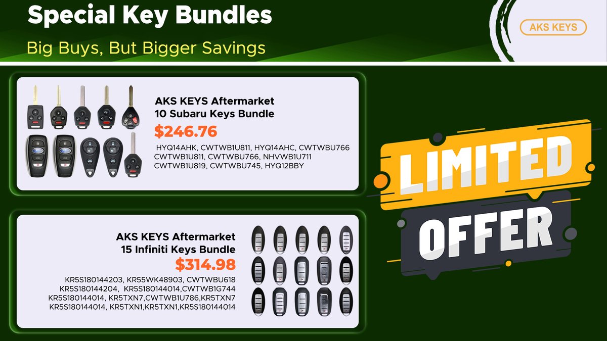 LksmithKeyless's tweet image. 😯Wow! Check out our Great New Arrivals &amp;amp; more!
hubs.ly/Q02xv1yr0

#XHORSEAccessories #OverstockSale #99Plus #BEA