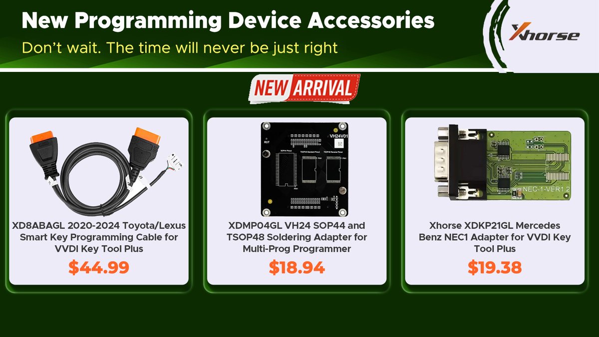 LksmithKeyless's tweet image. 😯Wow! Check out our Great New Arrivals &amp;amp; more!
hubs.ly/Q02xv1yr0

#XHORSEAccessories #OverstockSale #99Plus #BEA