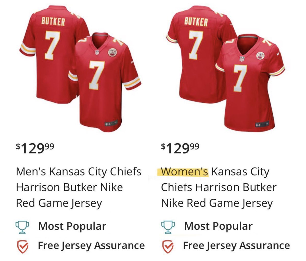 BREAKING: KC Chiefs kicker Harrison Butker's jersey surges to best-seller category amongst both genders: