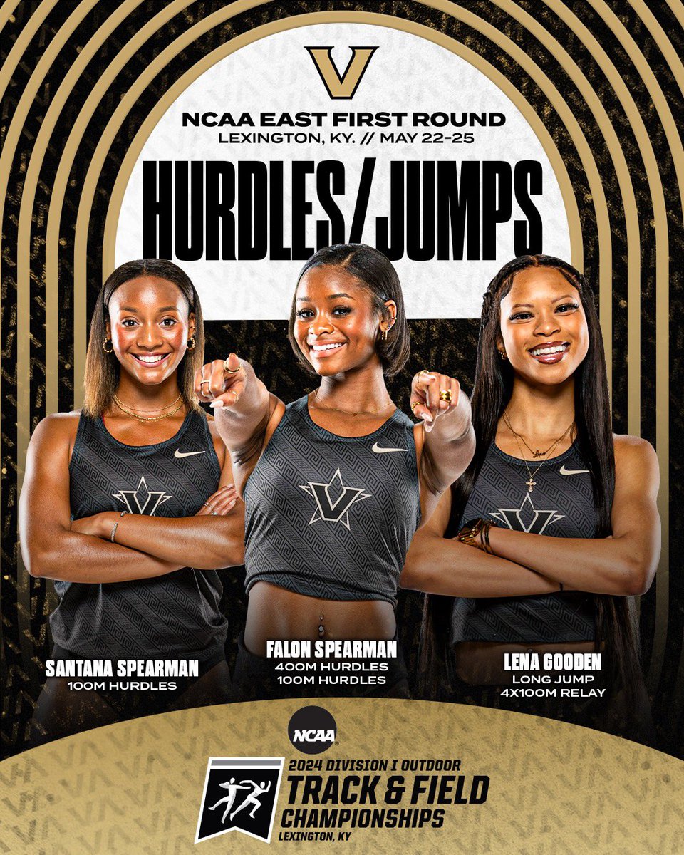 𝐑𝐄𝐆𝐈𝐎𝐍𝐀𝐋 𝐐𝐔𝐀𝐋𝐈𝐅𝐈𝐄𝐑𝐒 ➡️ the hurdlers & jumpers

#AnchorDown | #NCAATrackField