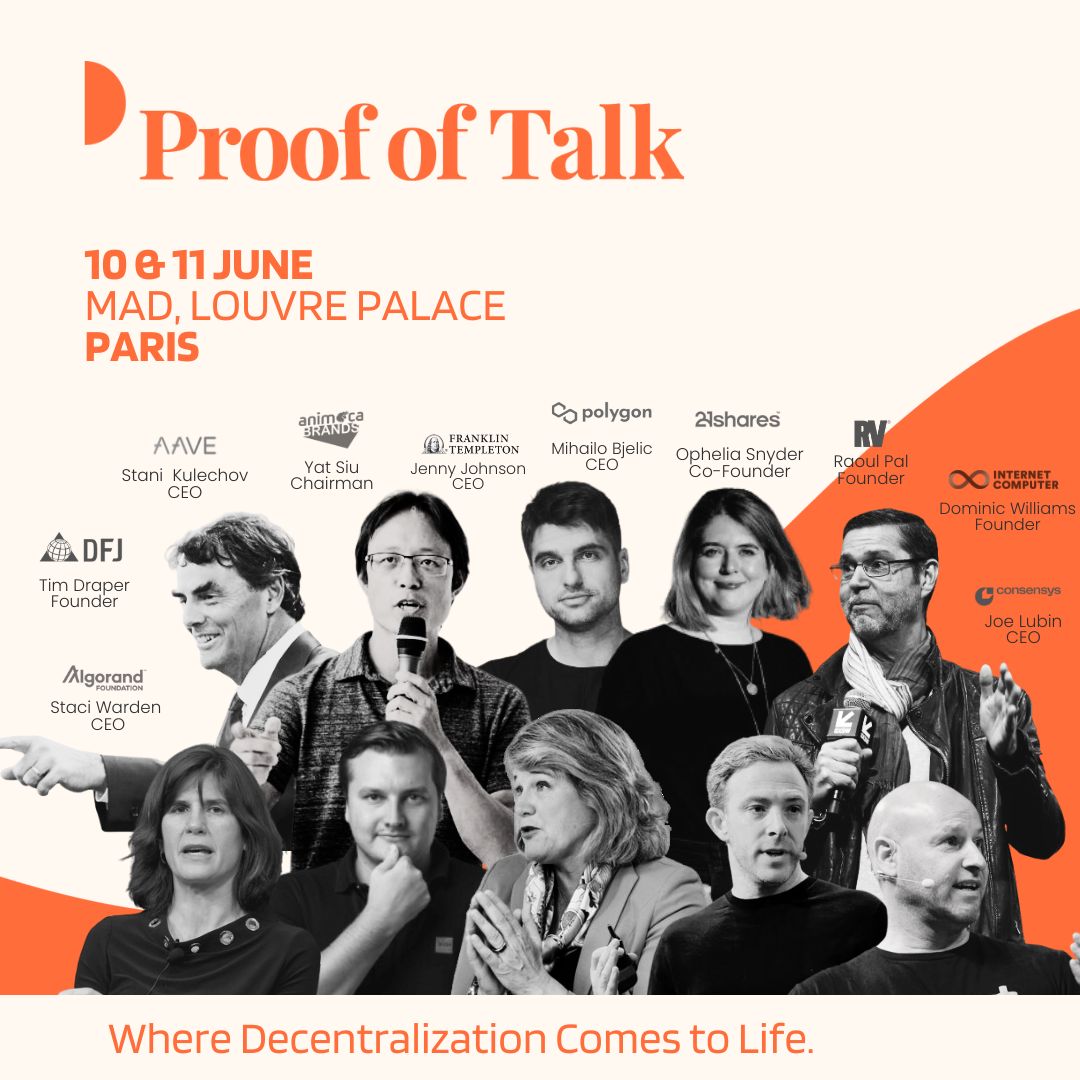 📣 Ticket Giveaway 📣 Algorand Foundation CEO @StaciW_DC will be presenting at @proofoftalk! To celebrate, we are sponsoring 5 tickets to the groundbreaking Proof of Talk summit 2024 for the #AlgoFam. Why Attend Proof of Talk 2024? Proof of Talk brings together 2500+