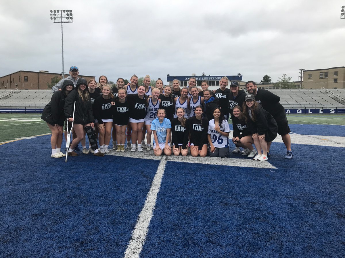 Des Boyle (@desjboyle) on Twitter photo The Nazareth girls lacrosse team is heading to the District 11 3A semis after an 11-10 OT win over Freedom in the quarterfinals. Morgan Koch scored the winner for <a href="/NAHSBlueEagles/">Nazareth Athletics</a>. Recap to come on <a href="/LVHSSports/">Lehigh Valley Sports</a> The Nazareth girls lacrosse team is heading to the District 11 3A semis after an 11-10 OT win over Freedom in the quarterfinals. Morgan Koch scored the winner for <a href="/NAHSBlueEagles/">Nazareth Athletics</a>. Recap to come on <a href="/LVHSSports/">Lehigh Valley Sports</a>