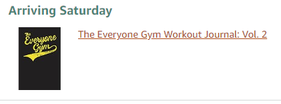 Working with Thane has always been a blessing. The guy knows what he wants and is actively involved in a slew of businesses.

I've seen the work @EDayWorkoutMan has put into his second volume of @TheEveryoneGym workout journal and couldn't help but pick one up for myself.

Can't