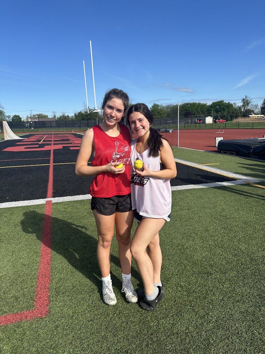 LAST WEEK CELEBRATIONS 🫶🏻
Sydney &amp; Frankie scored their first varsity career goals 👏🏻