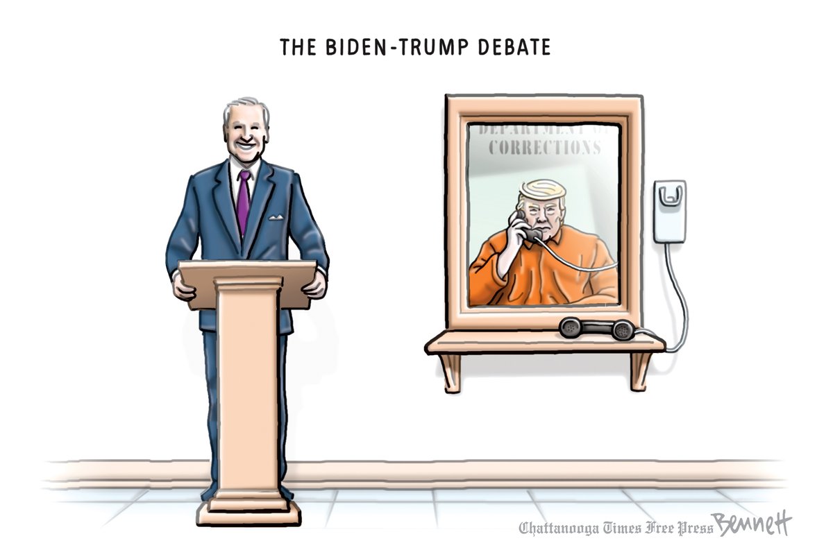 5/17/2024- The Debate #BidenTrumpDebate24 #Biden2024 #Trump2024 #PresidentialDebate tinyurl.com/bdhnuw8u