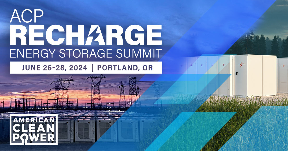 Prepare for an electrifying start to #ACPRECHARGE24! ⚡ The Opening General Session will feature addresses from industry titans like Eolian's Stephanie Smith, @fluenceenergy's John Zahurancik & ACP CEO @JasonGrumet! You won't want to miss this. Details: bit.ly/438d37A