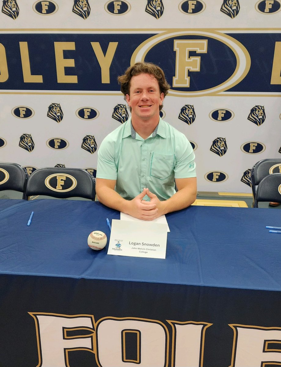 Congrats Logan on signing today they’re getting a good one 💪 🦁