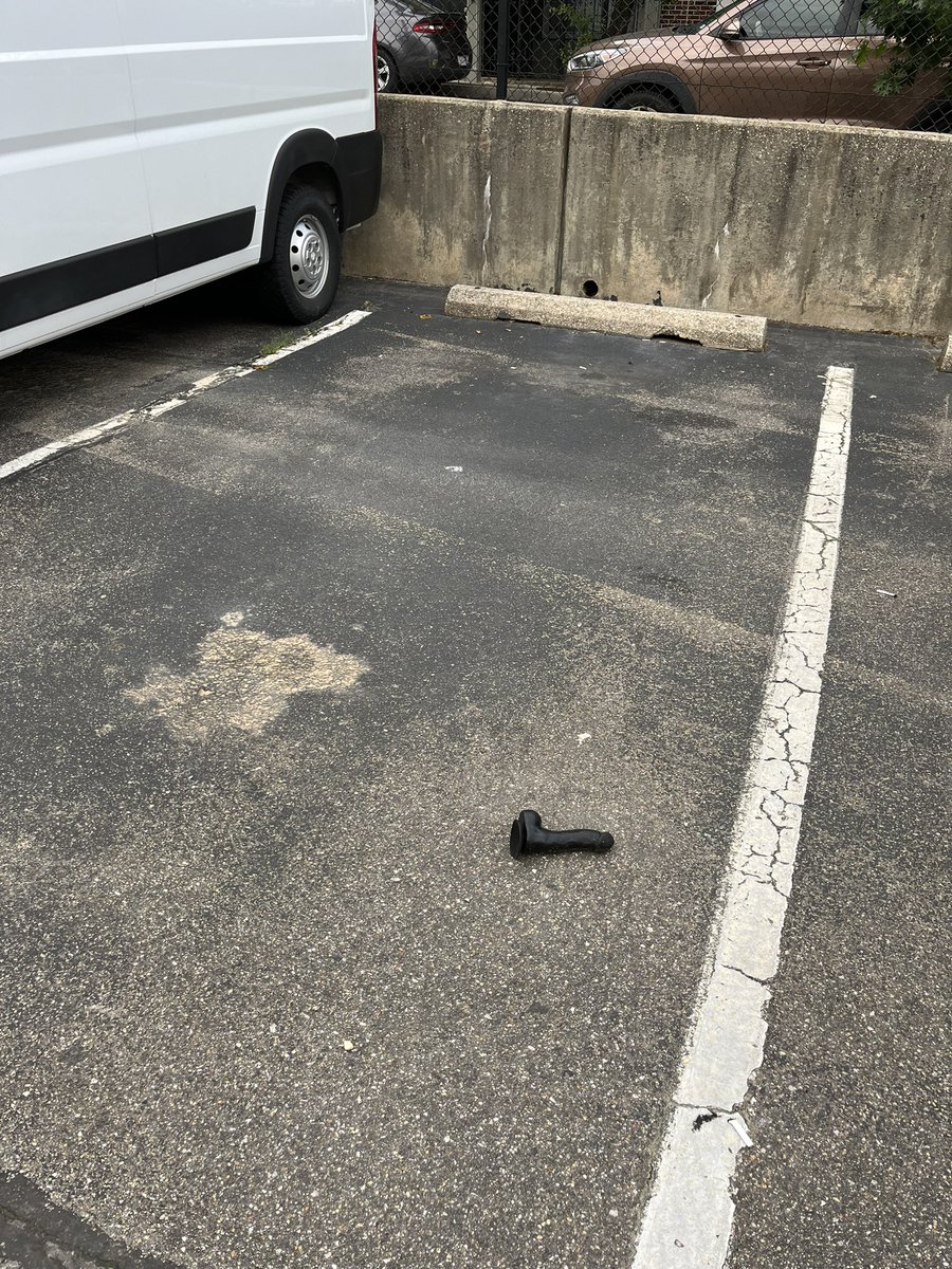 RiteAid parking lot having a normal one