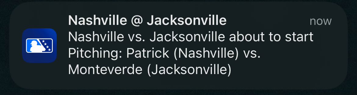 A Patrick Monteverde pitching matchup on the mound in Jacksonville