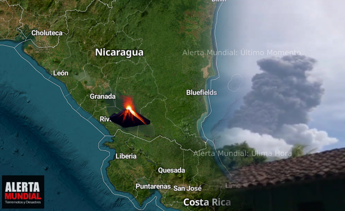 Esta pasando,, 🔴 Completamente en cenizas, quedó el muelle en Moyogalpa, tras fuerte explosión del Volcán Concepción y sismo reportado!! ¡¡Pendientes en alerta Nicaragua!! En imegenes ver👉👉 alertamundialinfo.com/2024/05/16/la-…