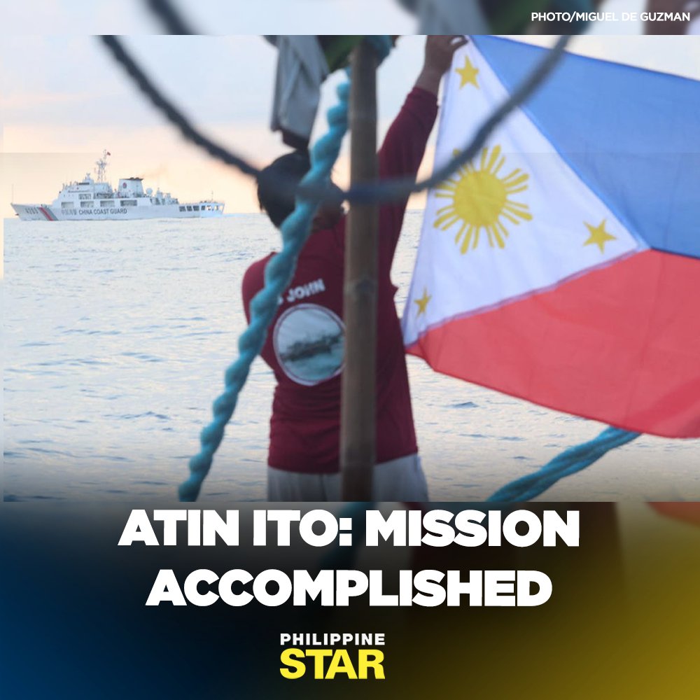 “Diskarteng Pinoy” – the Filipino way – made the day for the Atin Ito Coalition’s “peace and solidarity regatta” as it managed to elude a Chinese blockade of Panatag (Scarborough) Shoal to accomplish its mission of delivering 1,000 liters of fuel and 200 food packs to Filipino