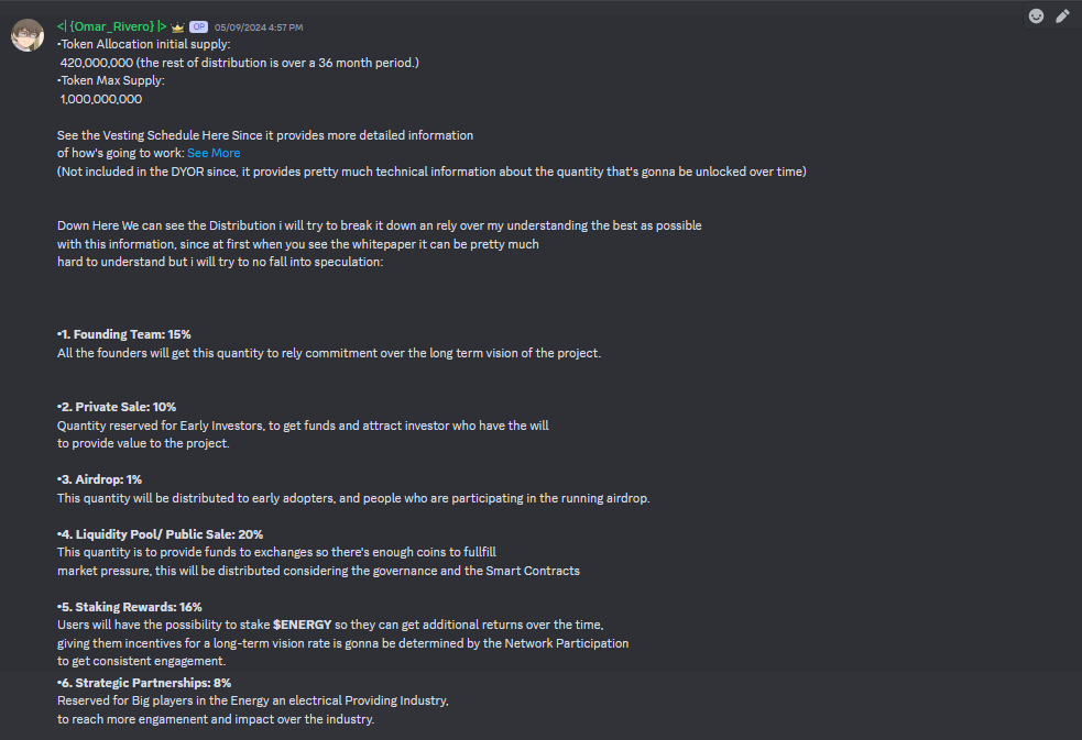 omarriv08's tweet photo. Last but not least this is my lastest #DYOR #Report 
about @Energy_CoinX hope the best for you guys i want to know about the development of the coin :) this is an iniciative made by @hackenclub called alpha-intelligence 
#Cryptocurrency #EV #Tesla https://t.co/NwBONnhhkx