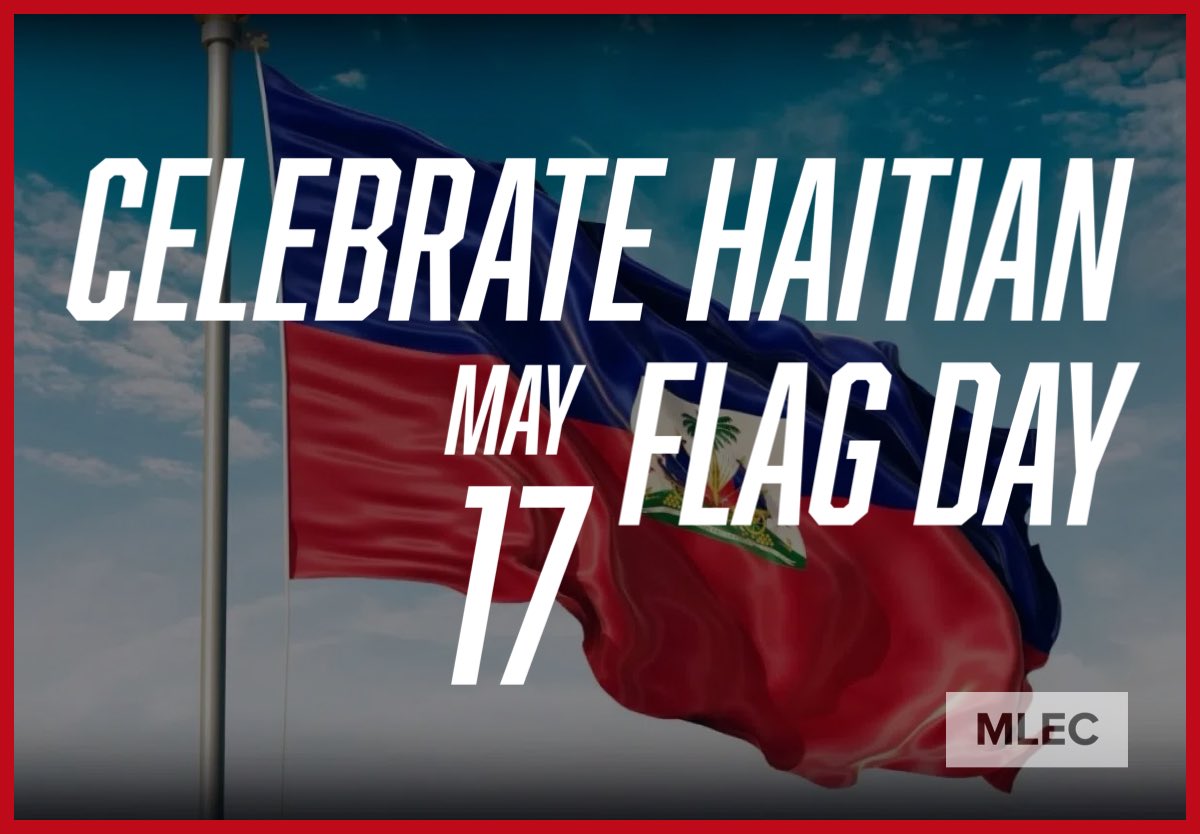 Express your heritage tomorrow in celebration of Haitian Flag Day May 18. Students are invited to wear red tops with their approved uniform bottom. L’Union fait la Force— with Unity there is Strength. @mlecsga