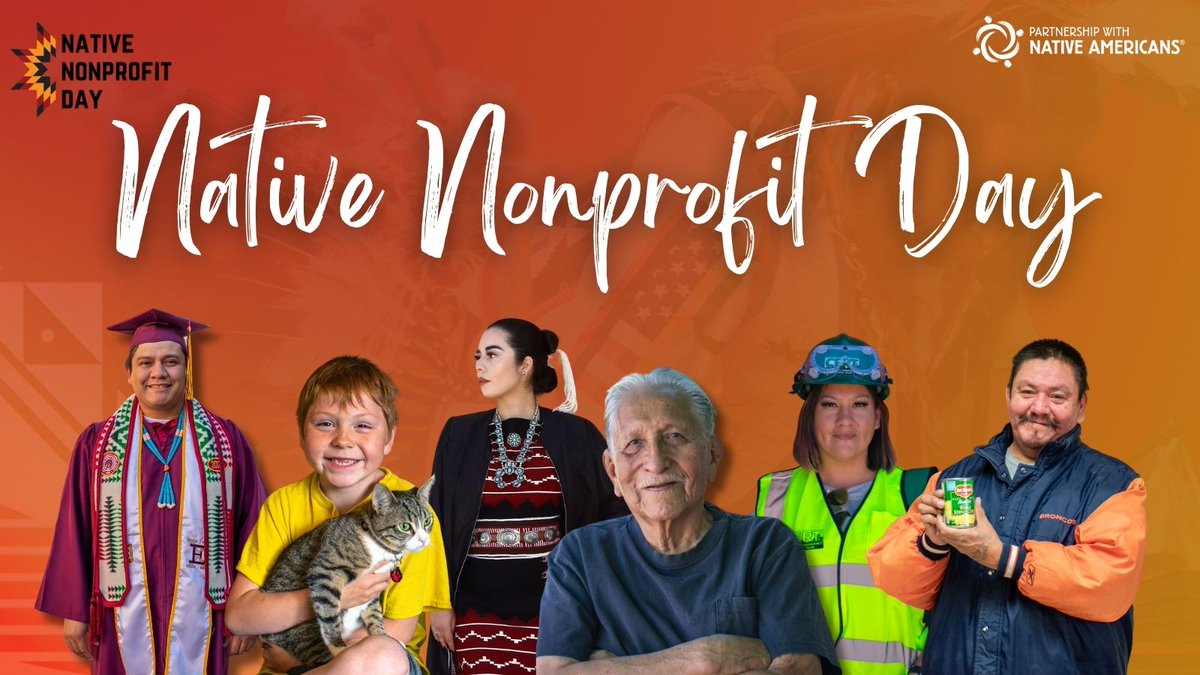 PWNA4hope's tweet image. Less than 1% of charitable giving goes to Native causes. What steps are YOU taking to help a Native Nonprofit?

Today, on #NativeNonprofitDay, you can make a positive impact in underserved Native communities.

Give today at: NativePartnership.org/GiveNative

#GiveNative #NativeAware