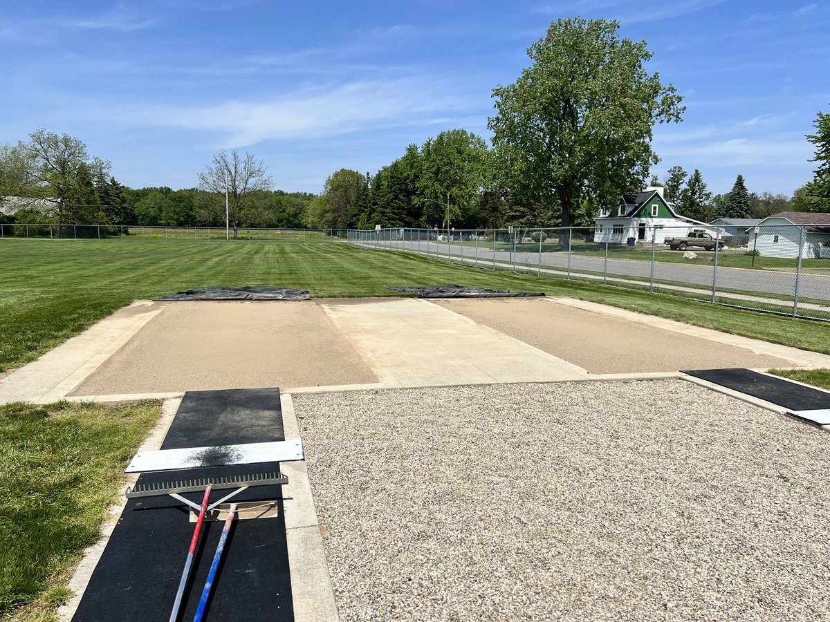 The Heartbeat of Corunna (@hbocorunna) on Twitter photo Wyatt and Tarick Bower making sure the Corunna pits are looking good in preparation of tomorrow’s MHSAA Regional Track meet. <a href="/WyattBower1/">wyattbower</a> <a href="/Tarickbower1/">TBower1</a> <a href="/CorunnaTrack/">Corunna Track&Field</a> Wyatt and Tarick Bower making sure the Corunna pits are looking good in preparation of tomorrow’s MHSAA Regional Track meet. <a href="/WyattBower1/">wyattbower</a> <a href="/Tarickbower1/">TBower1</a> <a href="/CorunnaTrack/">Corunna Track&Field</a>