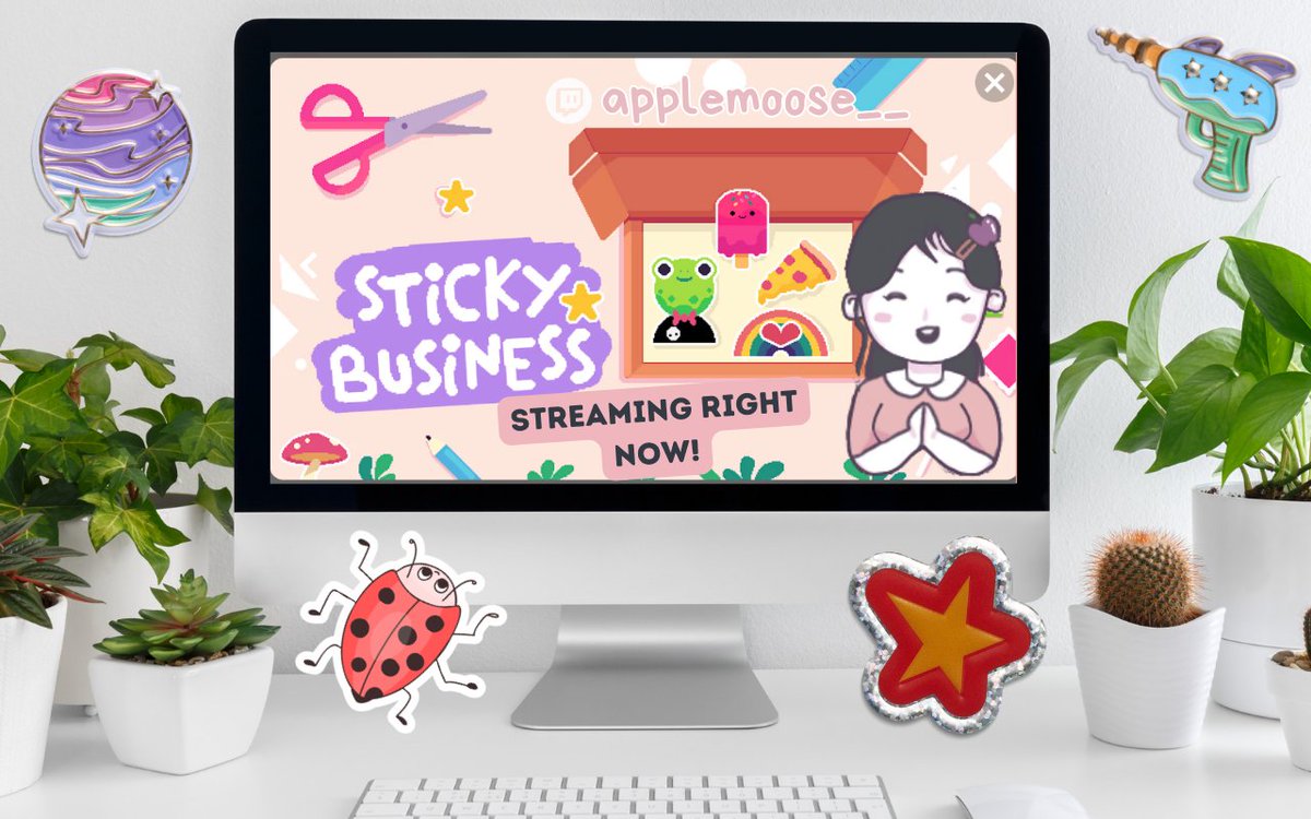 applemoose__'s tweet photo. I'M LIVE ON TWITCH! ✨I'm streaming this cute cozy game RIGHT NOW! I've avoided all gameplay &amp; spoilers, so let's experience it for the first time together!!! ^-^🍎 https://t.co/hRVAev55Qd