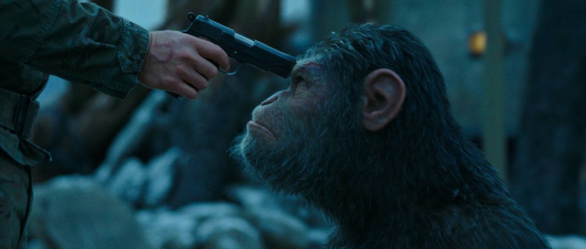 Man, WAR FOR THE PLANET OF THE APES goes so hard.