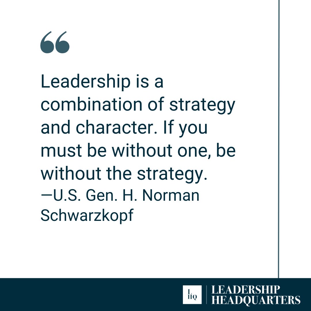 Leadership embodies the fusion of strategic vision and unwavering character. While strategy provides direction, it is the integrity, authenticity, and ethical foundation of a leader's character that truly defines their impact. #LeadershipEssentials #LeadWithIntegrity