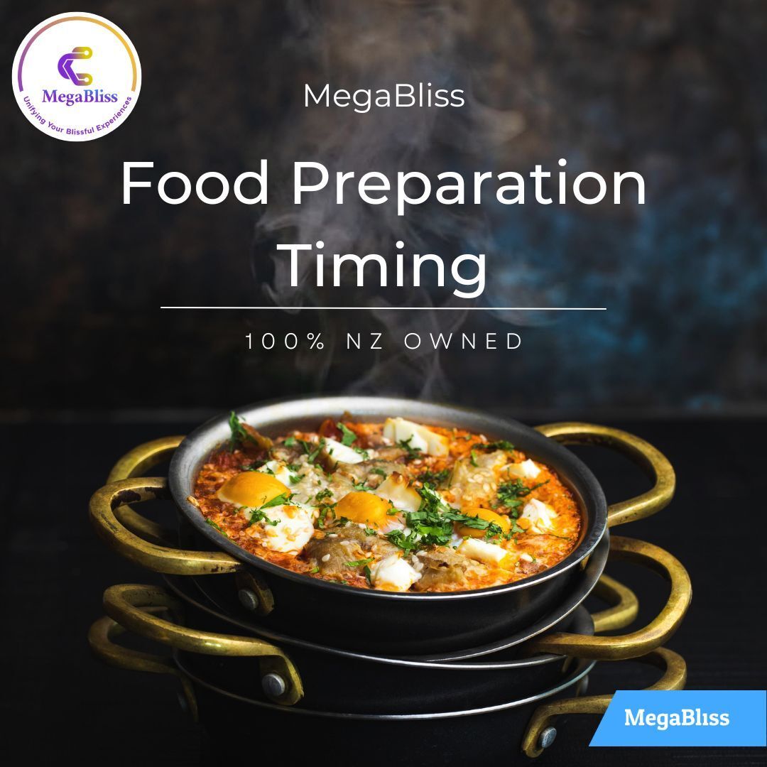 Track your dishes' progress and know precisely when they're ready to be served – whether you're on the go or opting for a relaxed dine-in experience. Enjoy convenience at your fingertips! #MegaBliss #FoodTiming  #ConvenienceRedefined #ElevateYourCooking