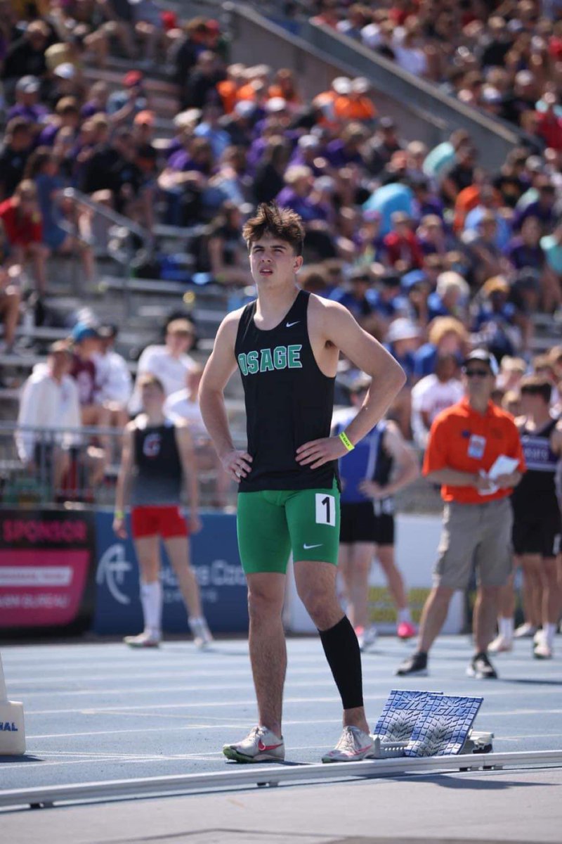 Fun opening day at State Track!  Two races(200 and 400) and two PR’s.  Quinn medaled in the 400 for the second time, posting his first sub-50 of his career(49.98).  Sprint Medley yet to go. Proud of you <a href="/street_quinn/">Quinn Street</a>