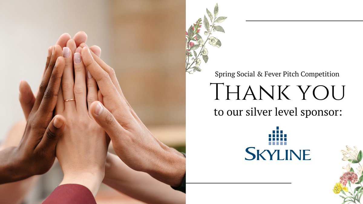 Thank you to our Silver level sponsor, @SkylineGrp! Your support of our second annual Spring Social event helps us to inspire aspiring researchers and continue to strive to conduct significant #MentalHealth and #SubstanceUseHealth research.