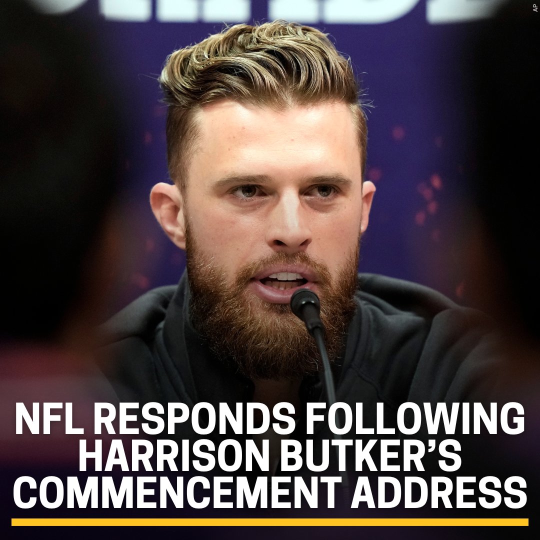 During his speech at the graduation ceremony, the Super Bowl champion Kansas City Chief took aim at the LGBTQ+ community. More: bityl.co/Pw6V?utm_sourc…