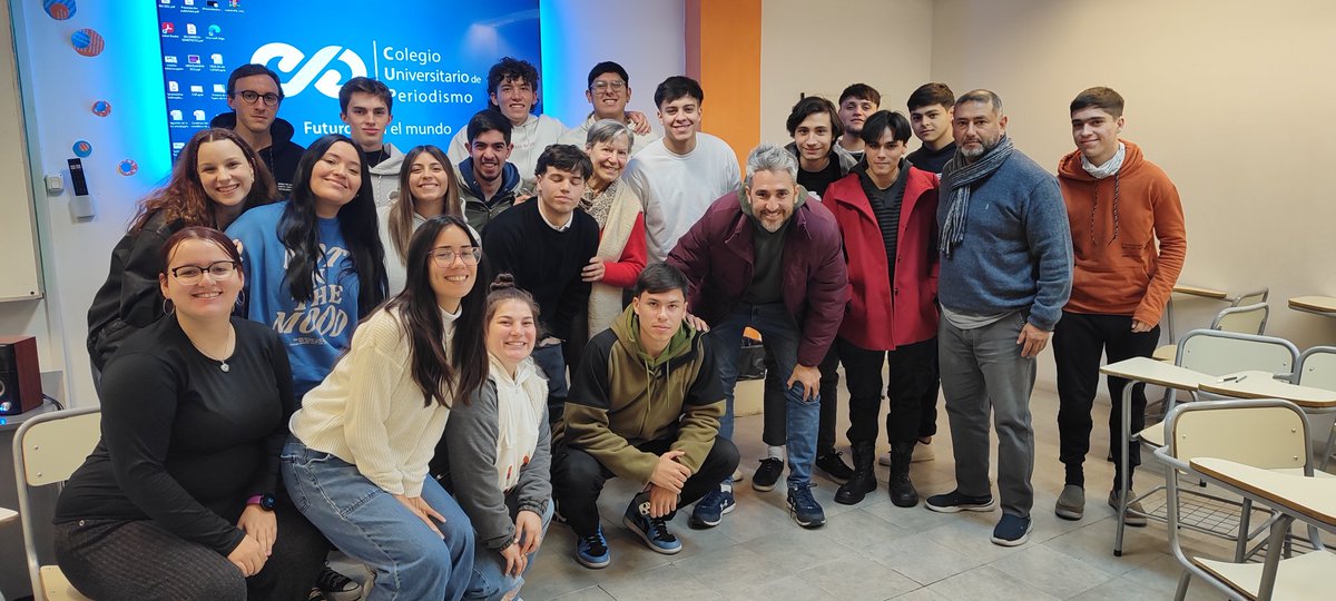 Compartiendo periodismo con el gran <a href="/andyferreyra/">Andy Ferreyra</a> en <a href="/cupeduar/">CUP</a> ¡Gracias por tu visita!