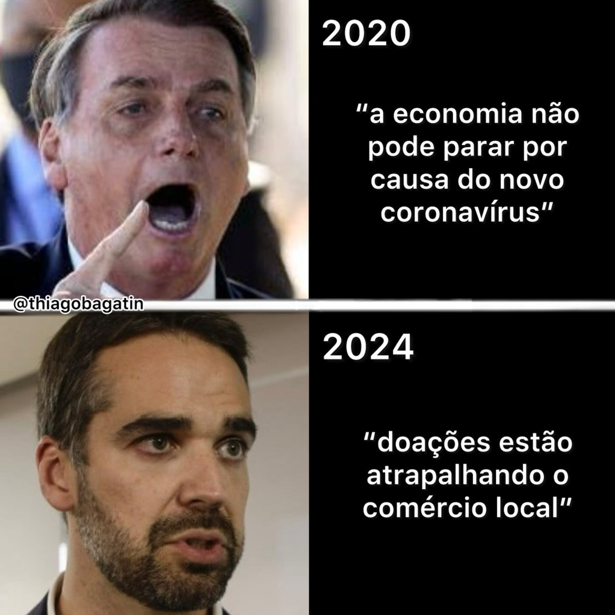 Eduardo Leite = Bolsonaro
