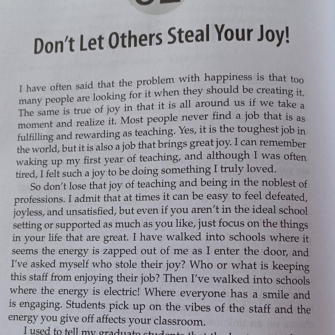 DrBradJohnson's tweet photo. Don't let others steal your joy! 
https://t.co/hAWnZAU0ve https://t.co/4TSHT7P7ai