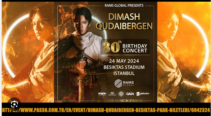 @dearslatinas In my opinion @dimash_official is one of the most versatile singer! 
His vocal range, technical skills are mind-blowing! #StrangerWorldTou #30thBirthdayConcert is going to be a sensational show!
DIMASH CONCERT ISTANBUL