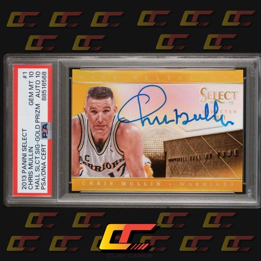 Fun one back from <a href="/psacard/">PSAcard</a>! Gold on card auto /10 with a 10 / 10 card + auto dual grade of an NBA Jam legend!