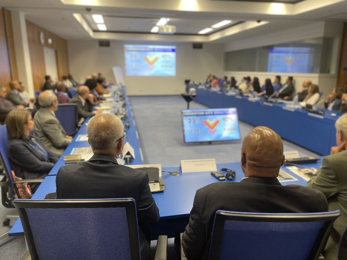 Rbarreto1s's tweet image. 🇵🇭 showcases Philippine initiatives to reduce prison overcrowding, setting an example for #criminaljusticereform at @UNODC during 33rd @CCPCJ side event

Supported by 🇦🇺@AusAmbVIE @AusAmbPH 🇿🇦@SAEmbAustria

#NelsonMandelaRules #DrugPolicyReform