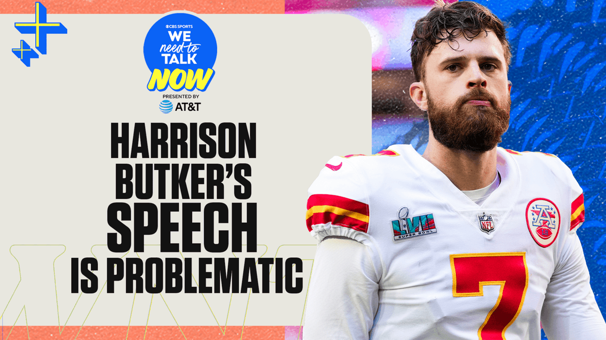 'There's a difference between having your beliefs, and believing your beliefs are superior.' @AshNicoleMoss and @TallSWAG break down what makes Chiefs' Harrison Butker's recent commencement address demeaning toward women on a special episode of We Need To Talk NOW: