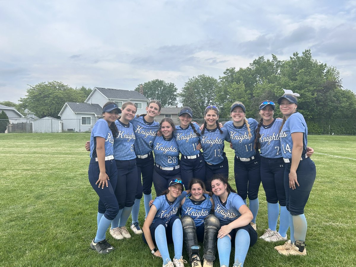 JV2 with a win against Palatine for our MSL crossover 17-1 - Evie with TWO home runs - Lauren with the win on the mound - team win! We will finish our season with the Barrington tournament! #LGK