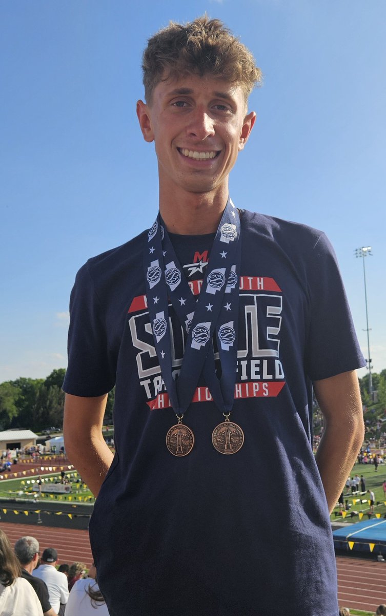 Dalton with a strong performance at State. He finished 7th in the 2-Mile and 5th in the Mile, running PR's in both races and moving to 2nd on the All Time Chart at MS for both events! <a href="/MSHSactivities/">Millard South Activities</a>
