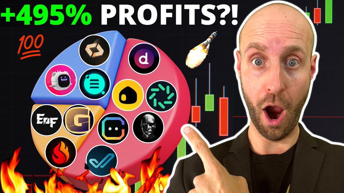 🔥The ULTIMATE 2024 BULL MARKET Crypto Portfolio?! Turn $10K into $100K?! (MUST SEE!!!) youtu.be/ouWuN5Oq4OM ➡️ Disclosure: We are Investors and Holders of the Cryptocurrencies discussed in this tweet.