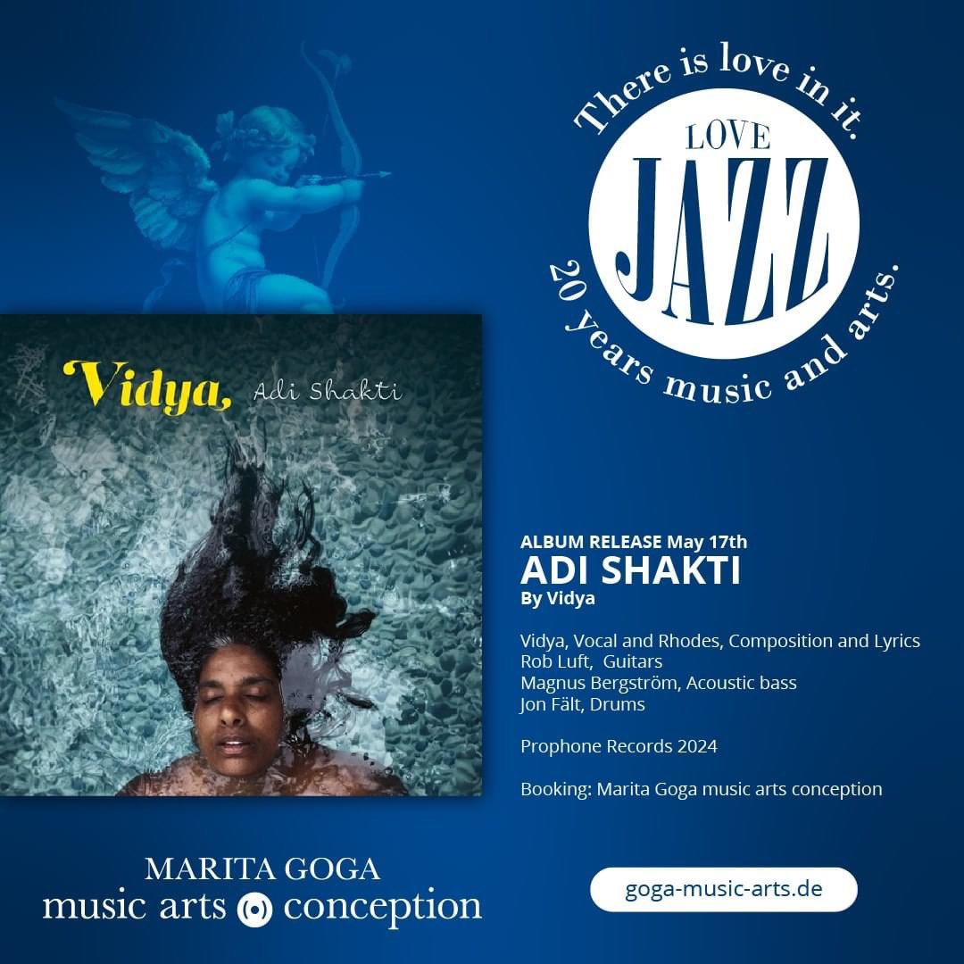 #albumrelease by #swedishindish #composer #jazzcocalist #vidya with @robluft #jonfält @magnusbergström @naxosrecords prophone @jacekbrun @jazztimemusic @jazzwise @europejazznet @europe_creative @Jazzineu